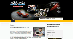 Desktop Screenshot of bendermenderautomotive.com